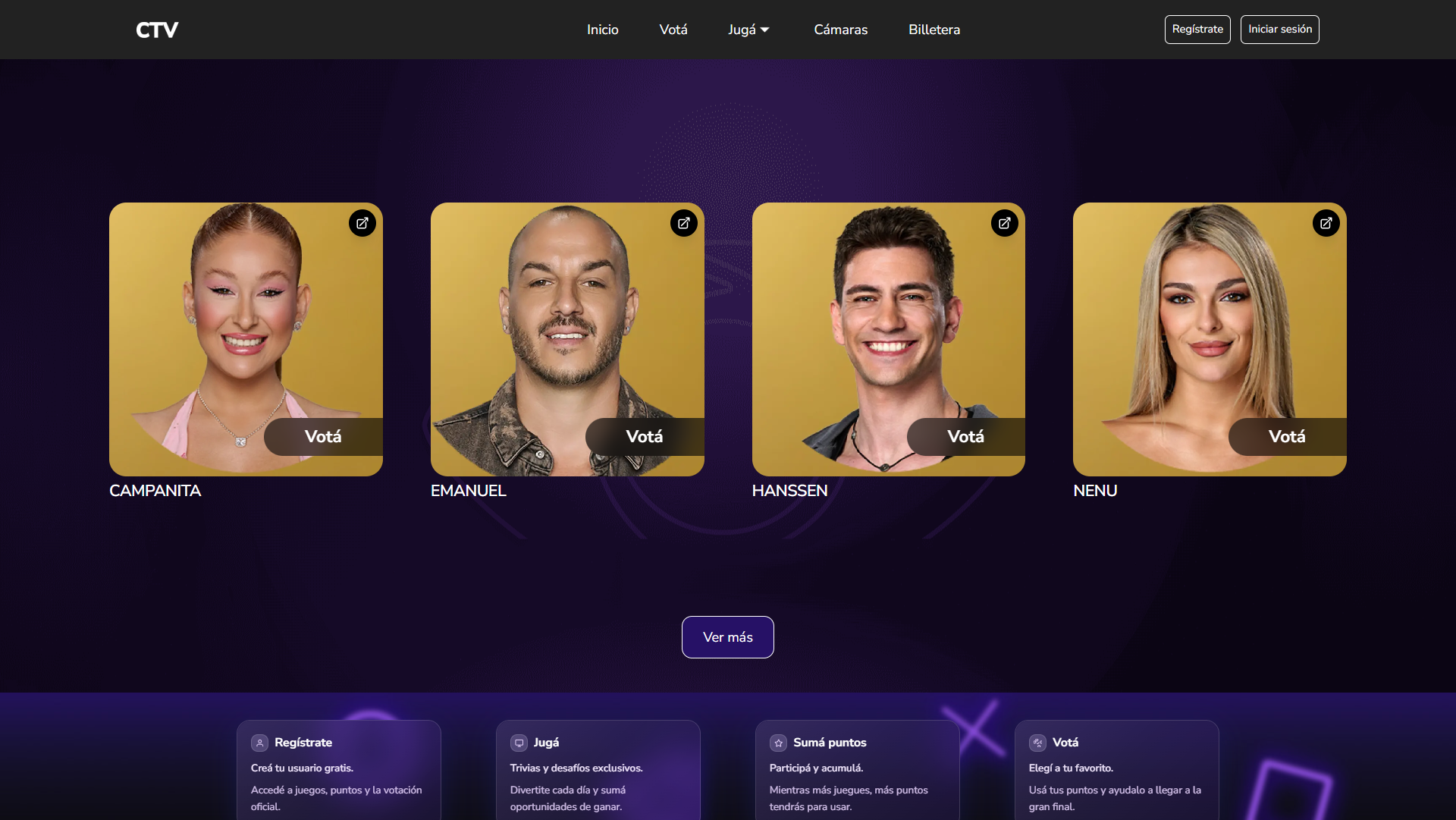 ClubTV: Live audience voting at national-TV scale